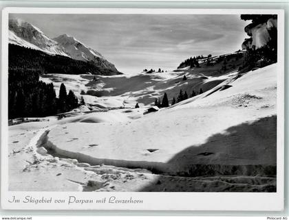 7076 Parpan - Im Skigebiet von parpan mit Renzerhorn - 11088409