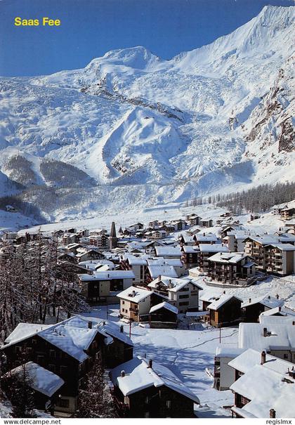 ET-SUISSE SAAS FEE OBLITERATION-N°TB3554-B/0013