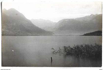 SUISSE - Lac de SARNEN - CARTE PHOTO