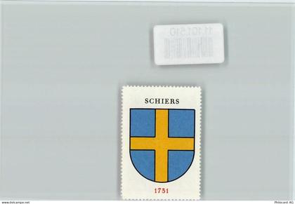 7220 Schiers - Vignette Wappen Kaffee Hag ca 1920-1940 - 11101510
