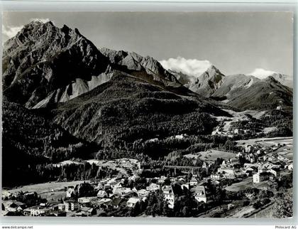 7550 Scuol Schuls - Bad Scuol-Tarasp-Vulpera mit Piz Pisoc - 11057866