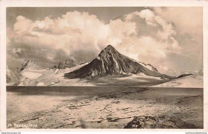[-5%] SUISSE - Scesaplana - Montagne enneigée  - Carte Postale Ancienne
