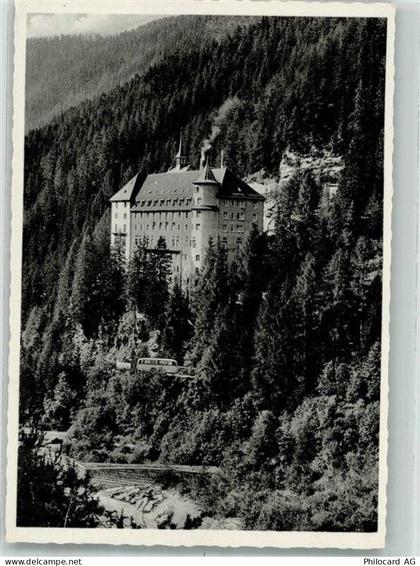7554 Sent Foto AK Kurhaus Val Sinsestra - 38223170