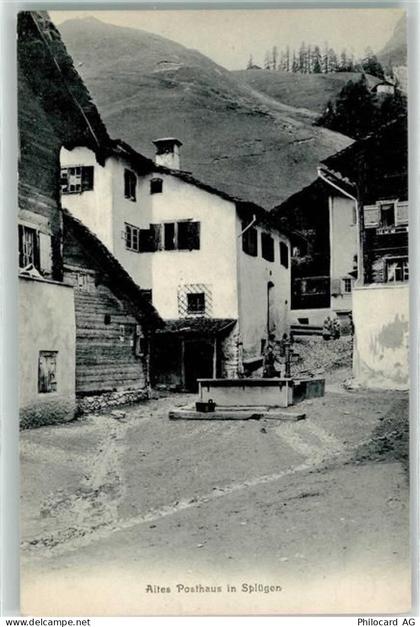 7435 Splügen - altes Posthaus - 10593329