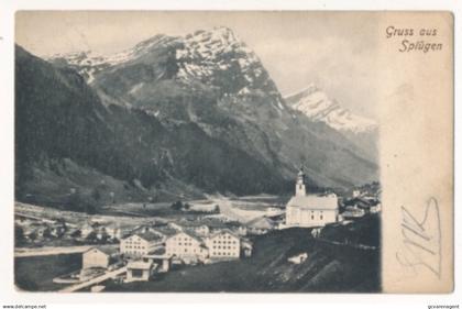 GRUSS AUS SPLÜGEN          2 SCANS