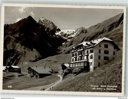 7106 Tenna 1946 Foto AK Hotel Alpenblick - 10734922