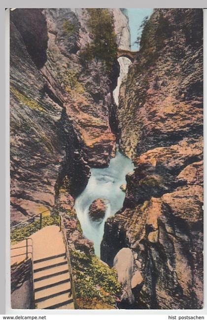 (28848) AK Viamala, Thusis u. Zillis-Reischen, Zweite Brücke 1910er