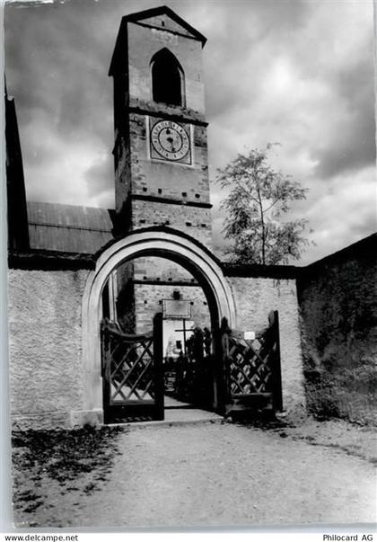 7537 Müstair Münster - Eingang Klosterkirche - 50799536
