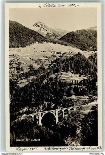 7494 Wiesen GR - Viadukt - 10590957