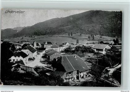 2863 Undervelier 1917 - Teilansicht,, Eckknik. - 13070325