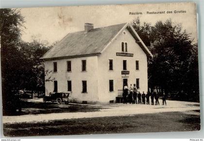 2912 Réclère 1910 Foto AK Gasthaus des Grottes Auto - 13551961