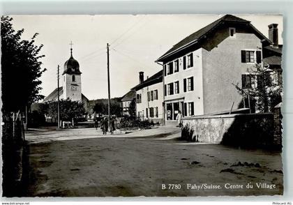 2916 Fahy Karte beschädigt Centre du Village - 13150343