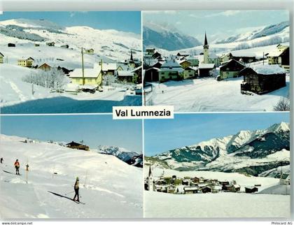 2933 Lugnez - Val Lumnezia Winter Skifahrer - 10277089