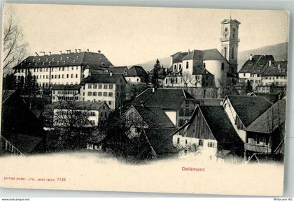 2800 Delémont Delsberg Foto AK Kirche - 38022652