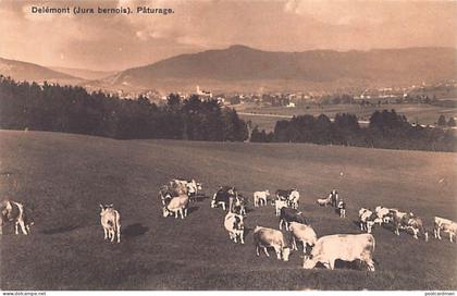 Suisse - DELÉMONT (JU) Pâturage - Ed. E. Schudel