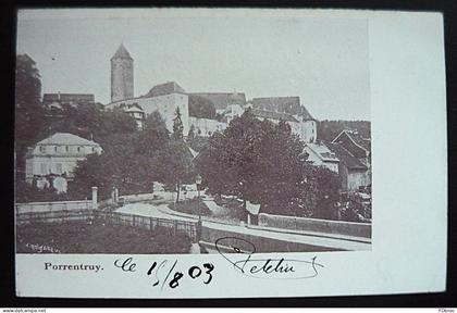 CPA Suisse JU - PORRENTRUY  -