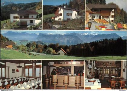 Horw Gasthaus Schwendelberg Terrasse Alpenpanorama