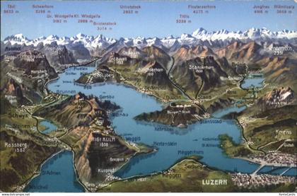 Luzern LU Luzern Fliegeraufnahme