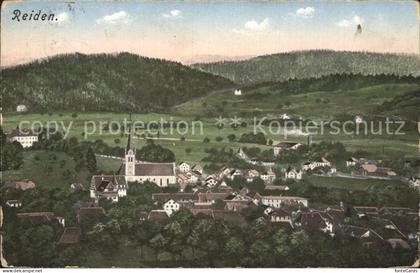 Reiden Ortsansicht mit Kirche