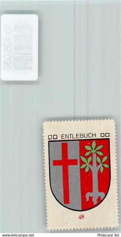 6162 Entlebuch - Vignette Wappen Kaffee Hag ca 1920-1940 - 10408039