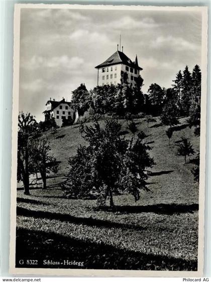 6284 Gelfingen Gebrauchsspuren Schloss Heidegg - 10305706