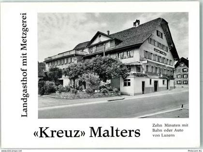 6102 Malters Faltprospekt Gasthaus Kreuz - 13804543