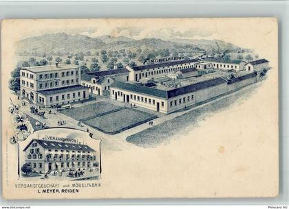 6260 Reiden BOAKC Möbelfabrik Meyer Lithographie - 13700090