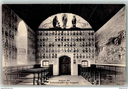 6204 Sempach - Inneres der Schlachtkapelle - 39371747
