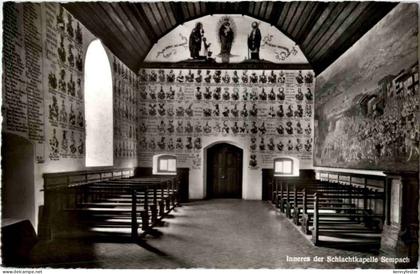 Sempach - Inneres der Schlachtkapelle