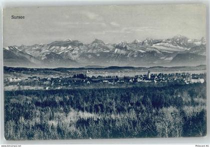 6210 Sursee - Kirche, Ortsansicht, Sursee, Alpenpanorama - 51091609