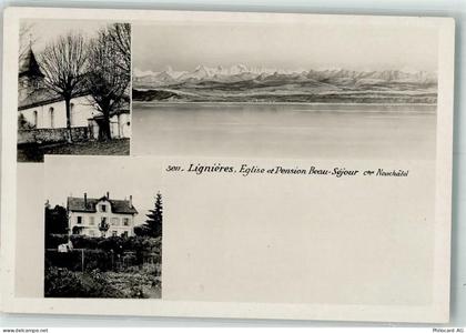 2523 Lignières Foto AK Kirche Pension Veau-Sejour - 38022184