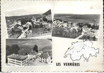 Les Verrieres Fliegeraufnahmen