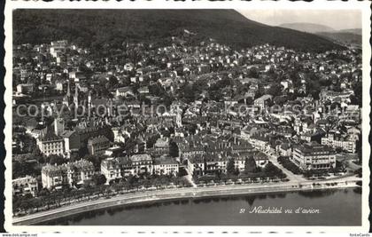 Neuchatel NE Fliegeraufnahme