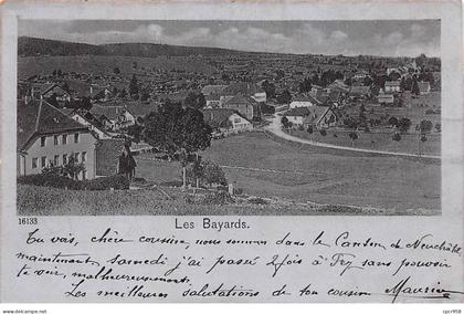 Suisse - N°89287 - Les BAYARDS - Vue générale