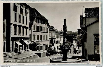 2017 Boudry - Rue Principale Ort handschriftlich - 10306246