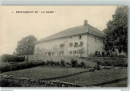 2056 Dombresson - Restaurant de La Dame Ort handschriftl. - 13127650