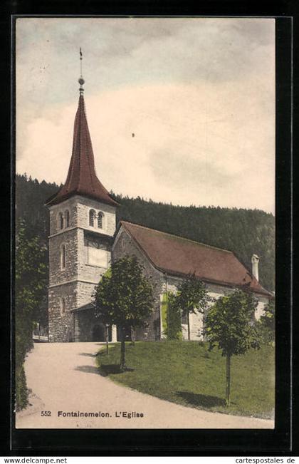 AK Fontainemelon, L`Eglise