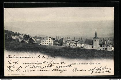 AK Fontainemelon, Vue Générale, Coté ouest