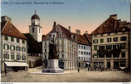 La Chaux de Fonds - Monument de la Republique