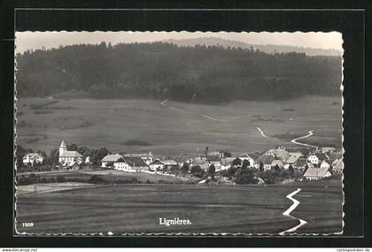 AK Lignières, Panorama mit Waldstück