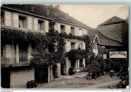 2074 Marin-Epagnier 1911 Gebrauchsspuren Hotel du Poisson - 13470749