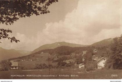 SUISSE #MK44859 MONTMOLLIN MONTEZILLON ALTITUDE 800 M