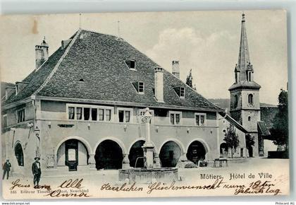 2112 Môtiers NE 1905 - Hotel de Ville Eglise - 10606380