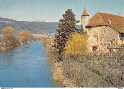 ET-SUISSE CANAL DE LA THIELLE AVEC CHATEAU OBLITERATION-N°TB3535-A/0145