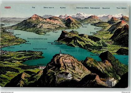 6374 Buochs - Vierwaldstättersee Vogelschau - 39497848