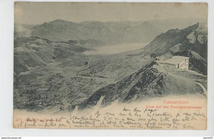 SUISSE - NIDWALD - STANS - STANSERHORN - Blick auf den Vierwaldstättersee (1901)