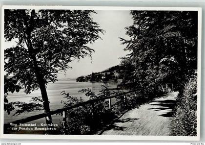 6362 Stansstad Foto AK Weg Stansstad-Kehrsiten - 38221305