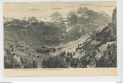 SUISSE - NIDWALD - Kurort OBERRICKENBACH bei WOLFENSCHIESSEN