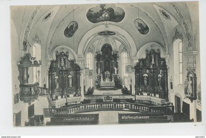 SUISSE - NIDWALD - WOLFENSCHIESSEN - Inneres d. Kirche