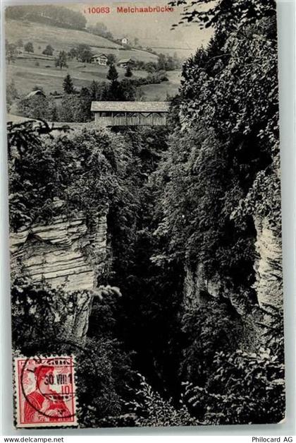 6064 Kerns 1911 - Melchaabrücke - 10598775
